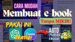 Cara Bikin E-Book Tutorial Masak Pakai AI Dan Menjualnya Dalam Bentuk PDF Estetik